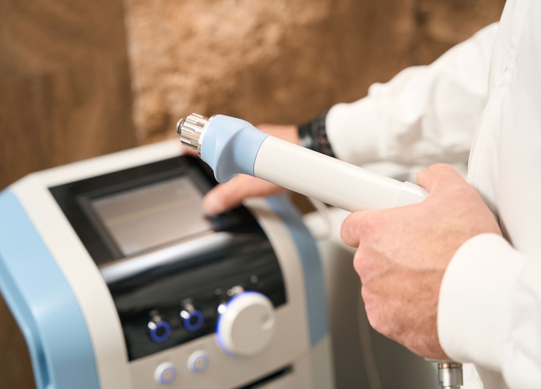 What is shockwave therapy for erectile dysfunction, and how does it work?
